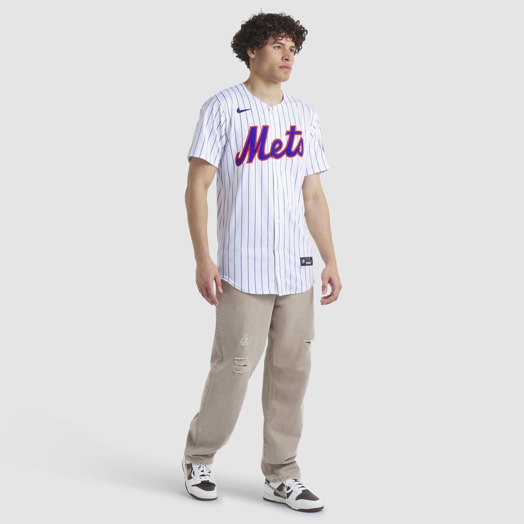 New York Mets Nike Home Replica Team Jersey - White