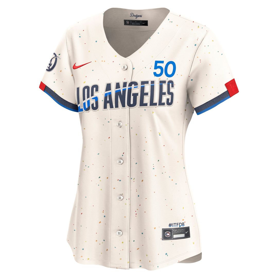 Mookie Betts Los Angeles Dodgers Nike Women's City Connect Limited Jersey – Cream
