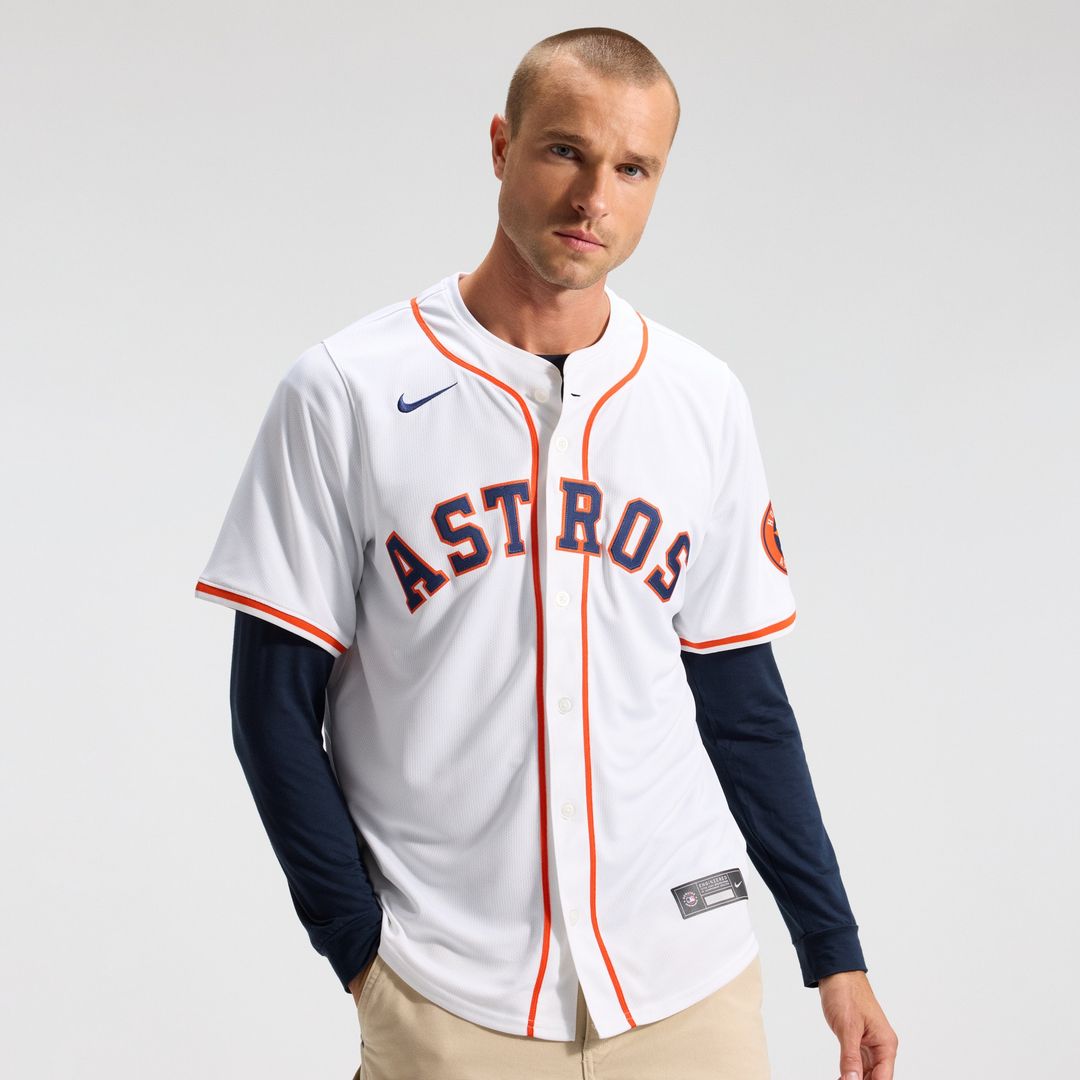 Houston Astros Nike Home Limited Jersey - White