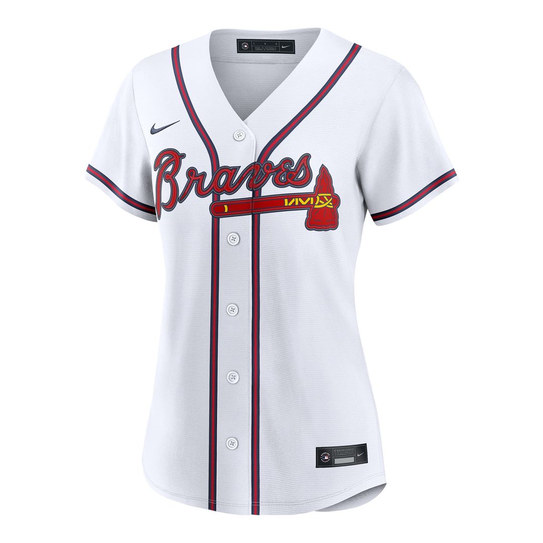 Mauricio Dubón Atlanta Braves Nike Women's Home Replica Jersey - White
