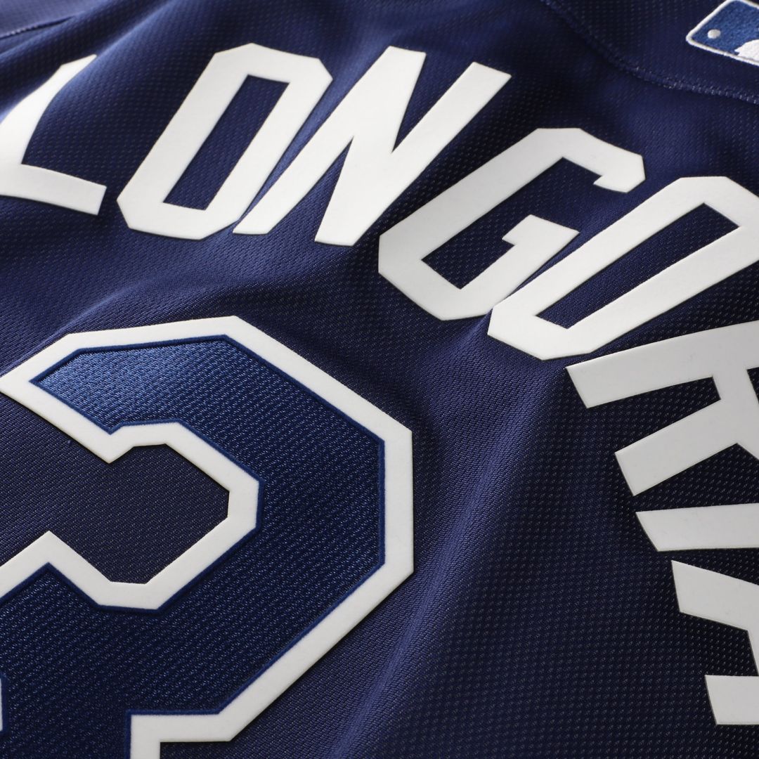 Evan Longoria Tampa Bay Rays Mitchell & Ness Authentic Batting Practice Jersey - Navy
