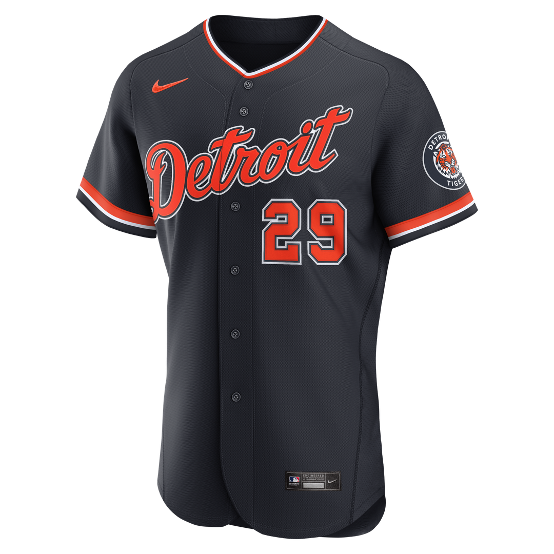 Tarik Skubal Detroit Tigers Nike Alternate MLB Awards Authentic Jersey - Navy