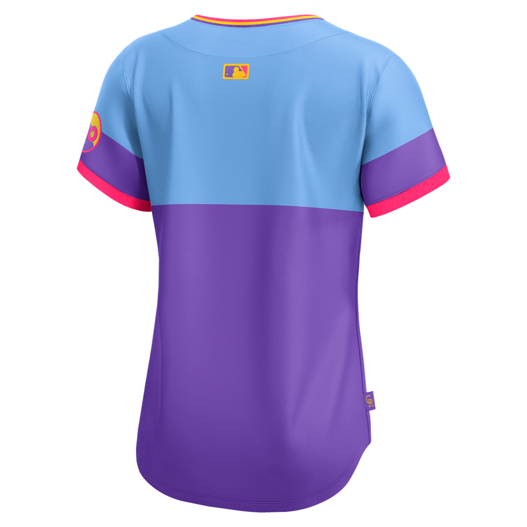 Colorado Rockies Nike Women's 2025 City Connect Limited Jersey - Purple/Light Blue