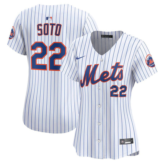 Juan Soto New York Mets Nike Women's Home Limited Jersey - White