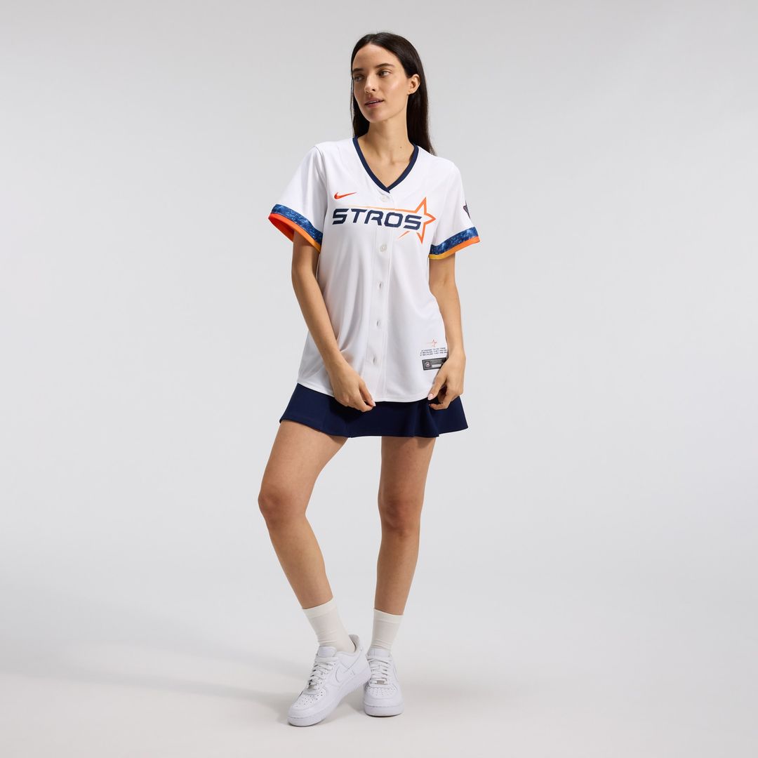 Houston Astros Nike Women's 2025 City Connect Limited Jersey - White