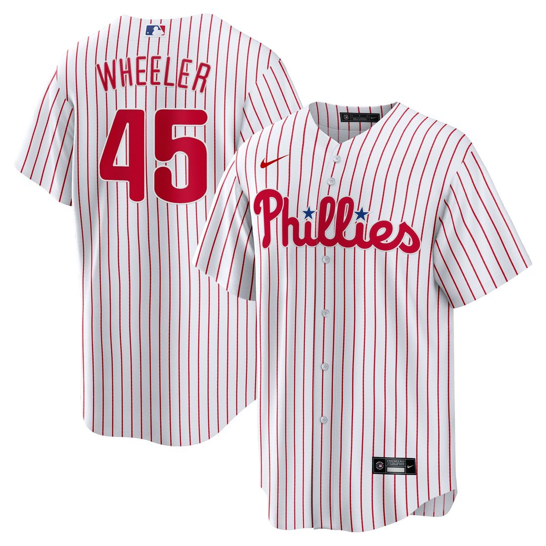 Zack Wheeler Philadelphia Phillies Nike Home Replica Jersey - White