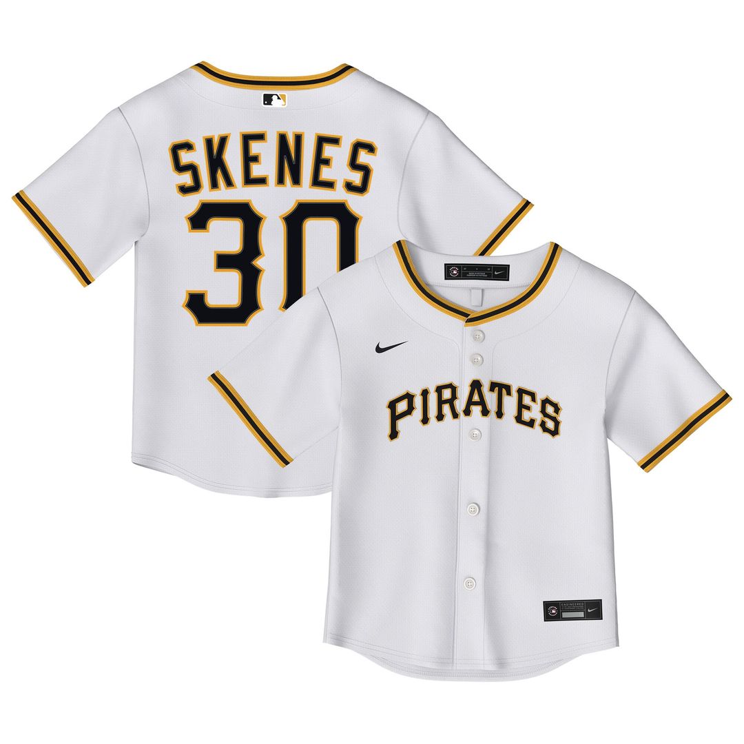 Paul Skenes Pittsburgh Pirates Nike Infant Home Replica Jersey - White