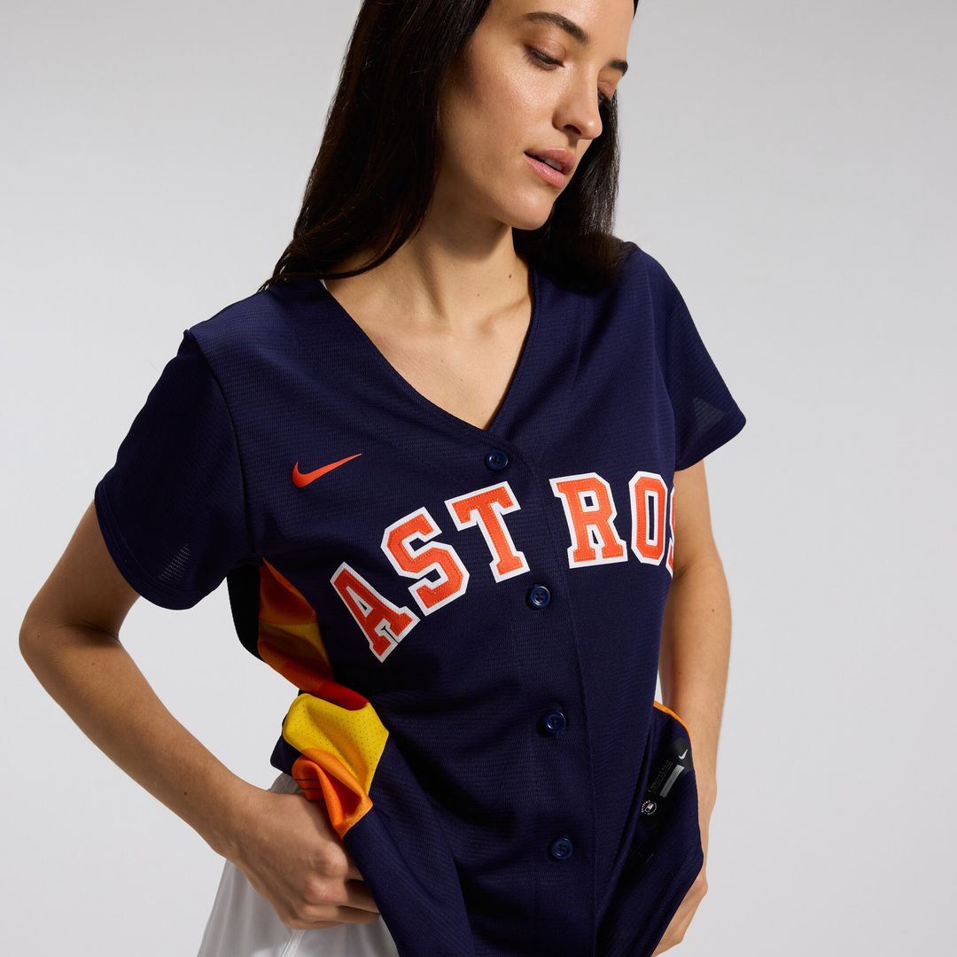 Jose Altuve Houston Astros Nike Women's Alternate Replica Player Jersey - Navy