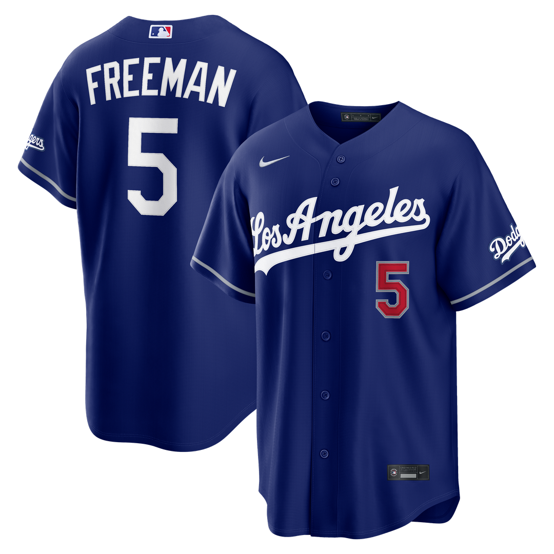 Freddie Freeman Los Angeles Dodgers Nike Alternate Stadium Jersey - Royal