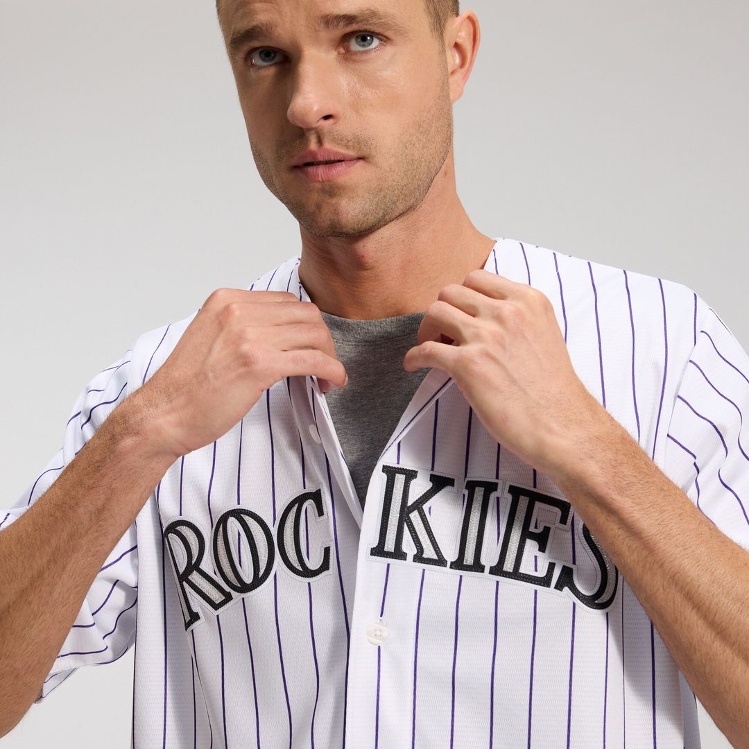 Colorado Rockies Nike Alternate Replica Team Jersey - Purple
