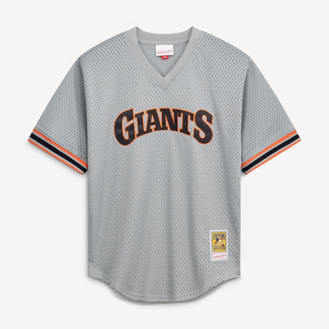 Will Clark San Francisco Giants Mitchell & Ness Authentic Batting Practice Jersey - Gray