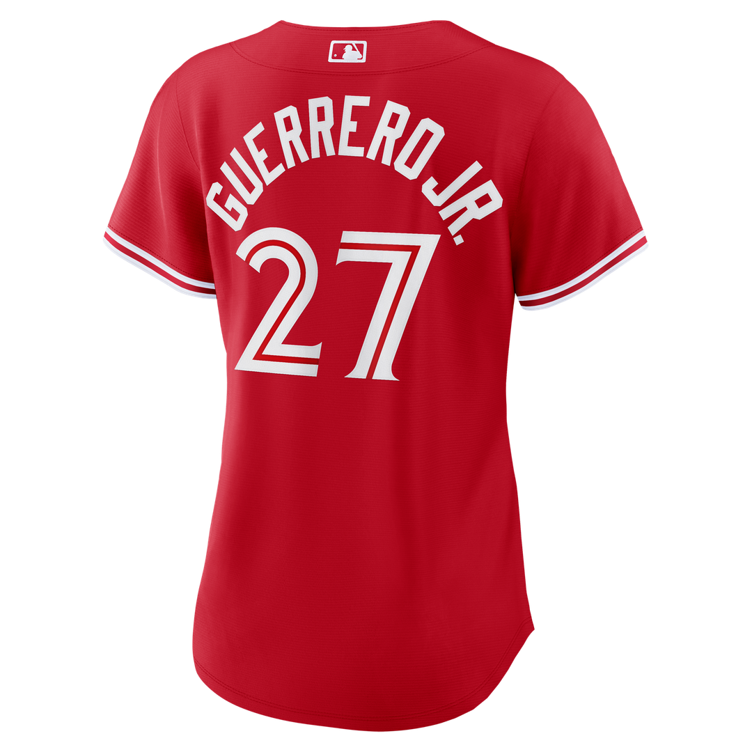 Vladimir Guerrero Jr. Toronto Blue Jays Nike Women's Canada Day Replica Jersey - Red