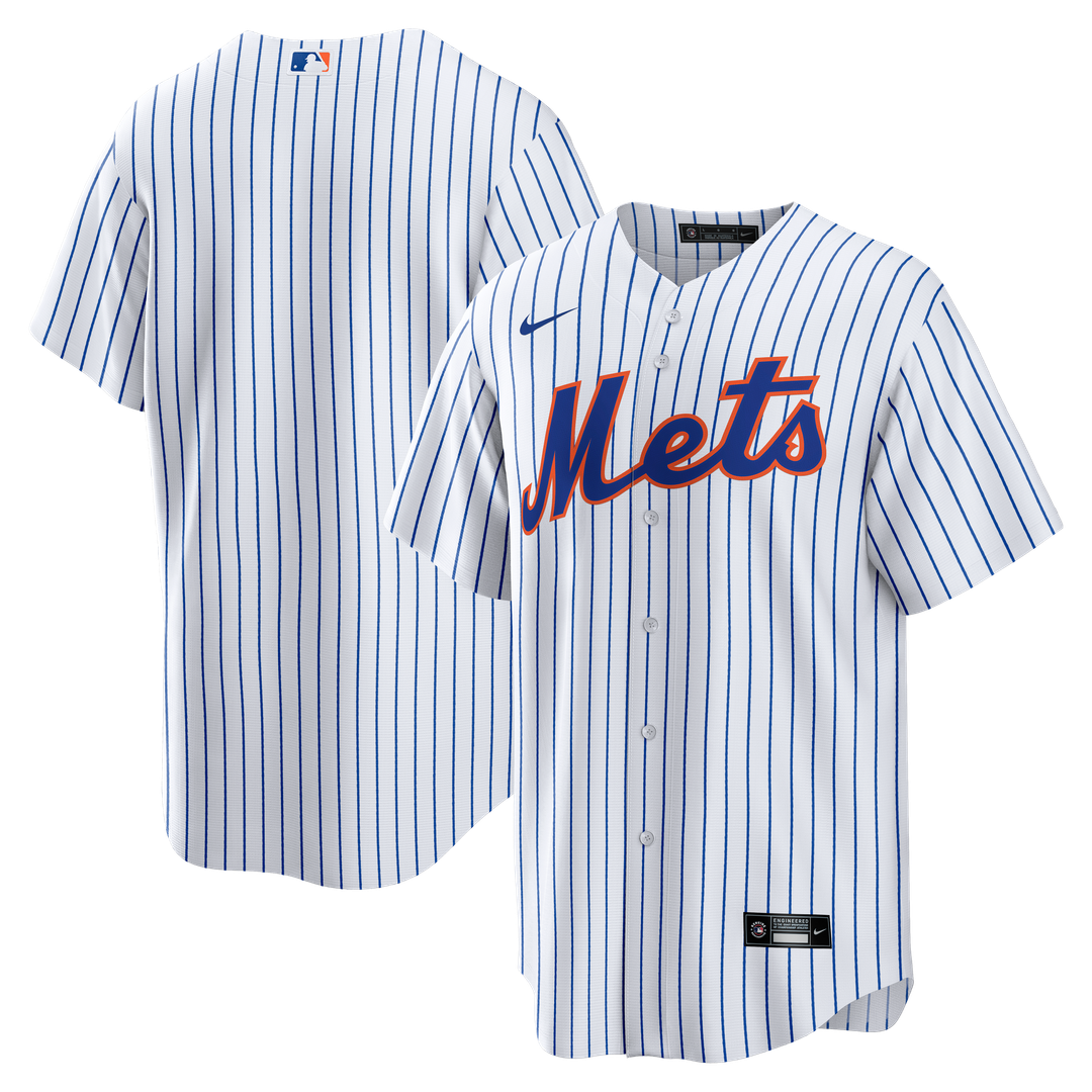 New York Mets Nike Home Big & Tall Replica Jersey - White