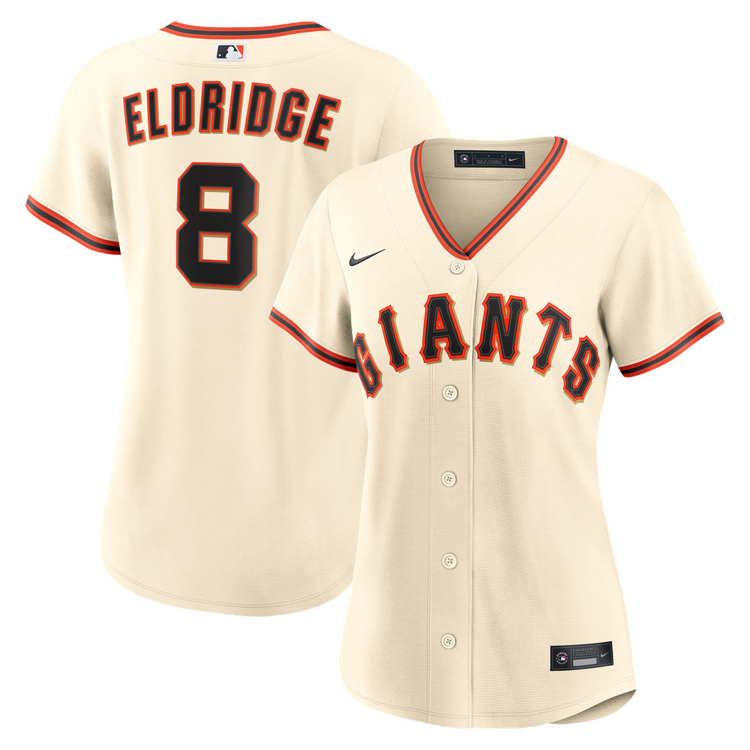 Bryce Eldridge San Francisco Giants Nike Women's Home Replica Jersey - Cream