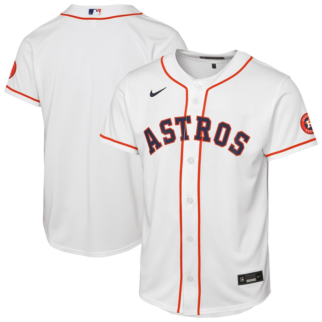 Houston Astros Nike Youth Home Stadium Jersey - White
