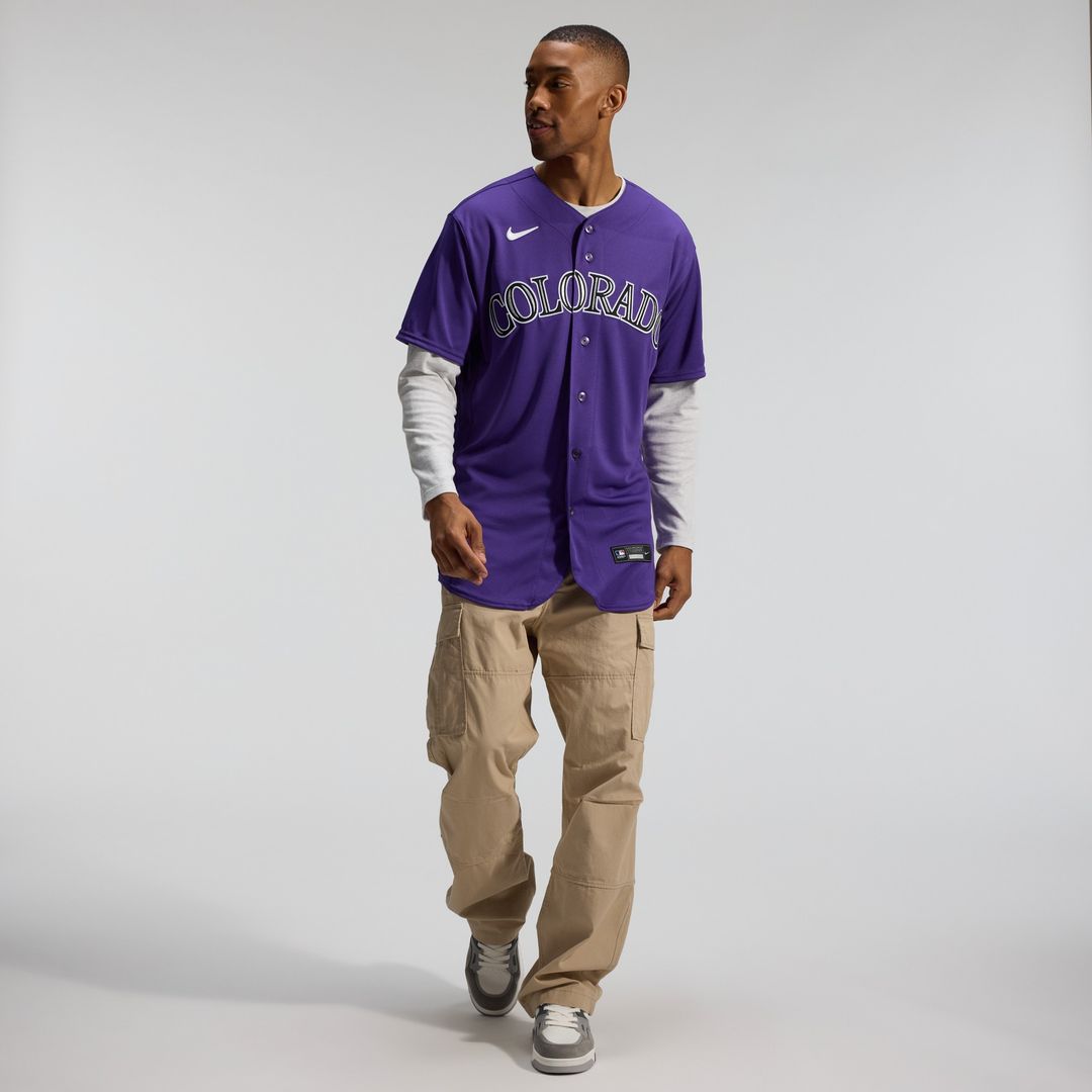 Colorado Rockies Nike Alternate Authentic Jersey - Purple
