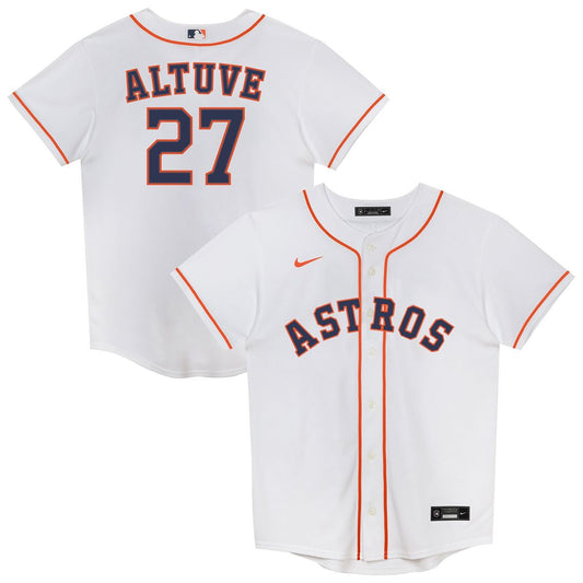 Jose Altuve Houston Astros Nike Preschool Home Replica Jersey - White