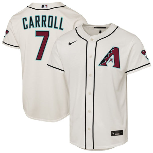 Corbin Carroll Arizona Diamondbacks Nike Youth Home Stadium Jersey - Cream