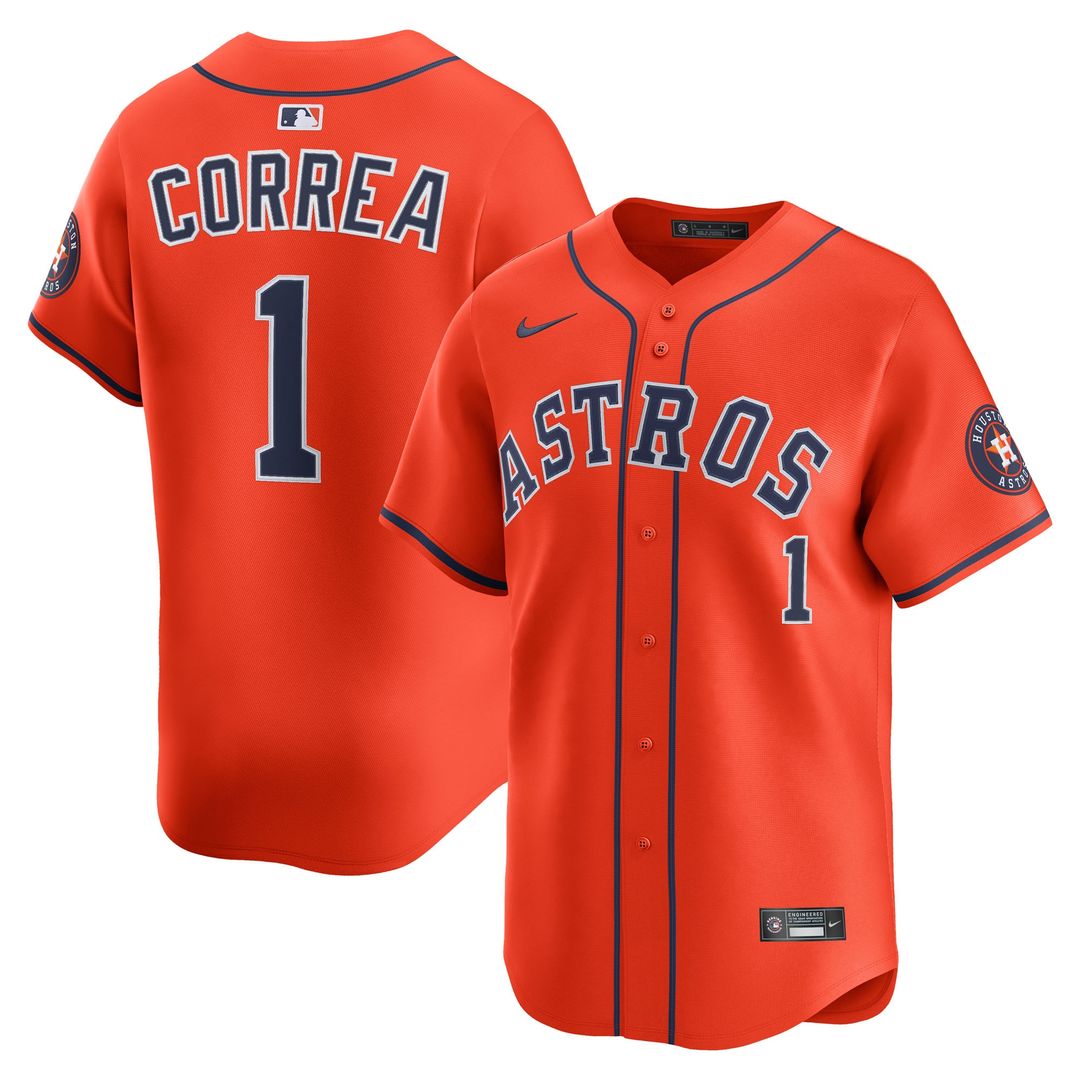 Carlos Correa Houston Astros Nike Home Limited Player Jersey - White