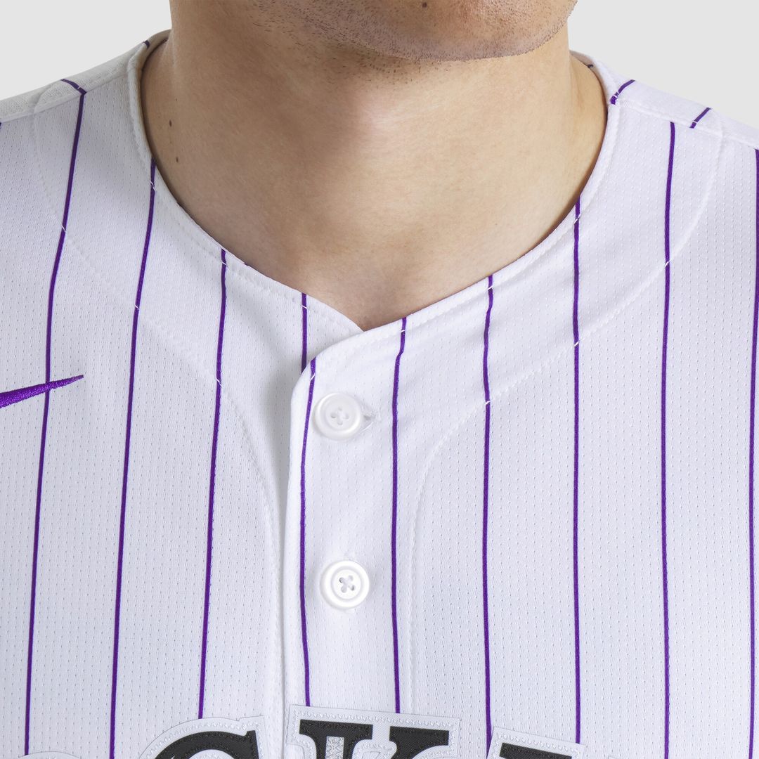 Colorado Rockies Nike Home Limited Player Jersey - White