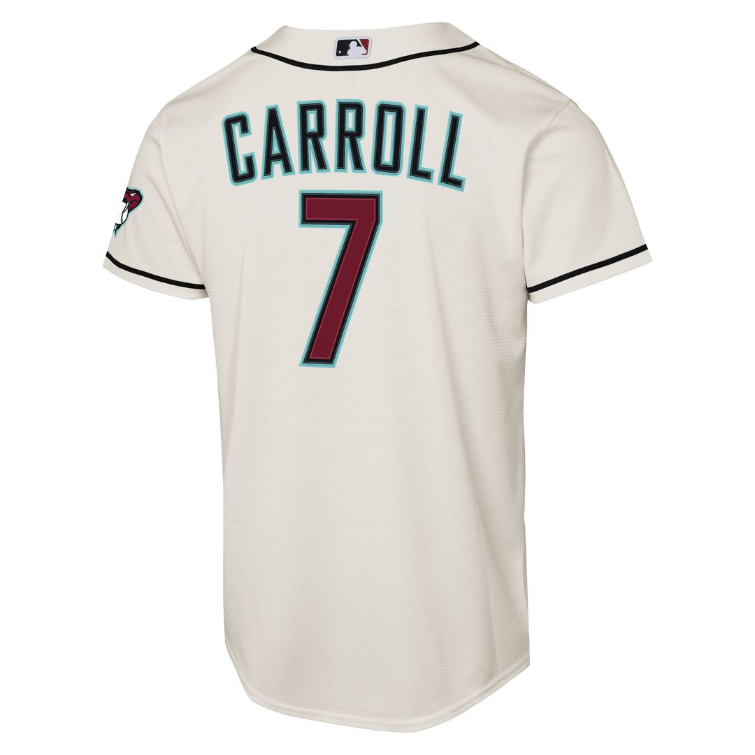 Corbin Carroll Arizona Diamondbacks Nike Youth Alternate Stadium Jersey - Black