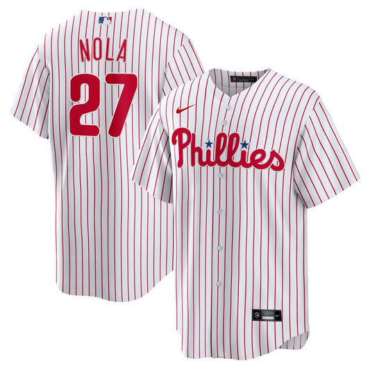 Aaron Nola Philadelphia Phillies Nike Home Replica Player Name Jersey - White