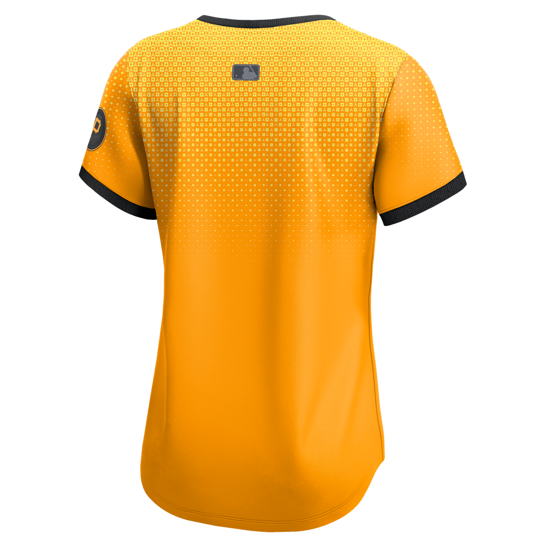 Pittsburgh Pirates Nike Women's City Connect Limited Jersey - Gold