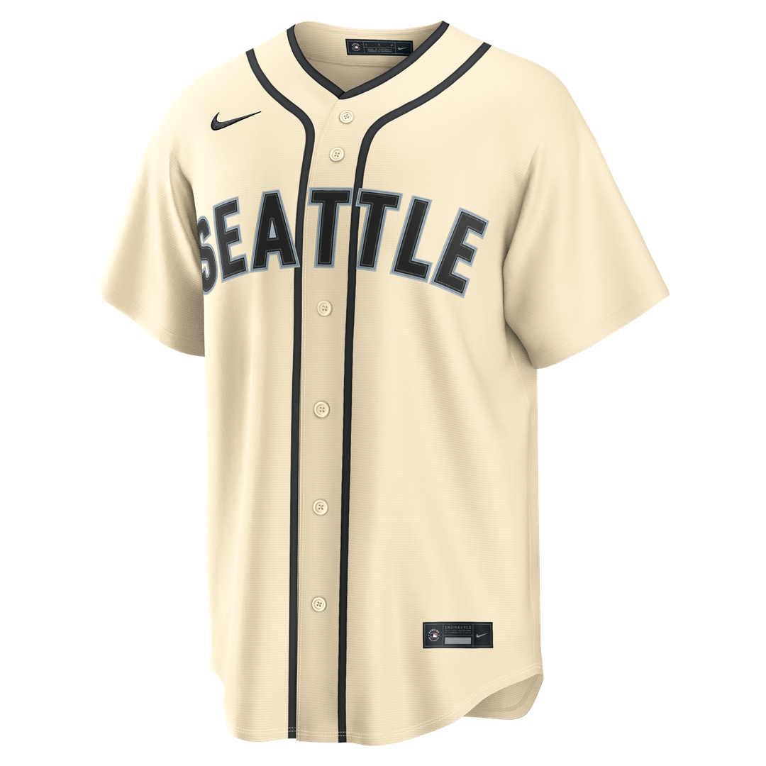 Cal Raleigh Seattle Mariners Nike Alternate Replica Jersey - Teal