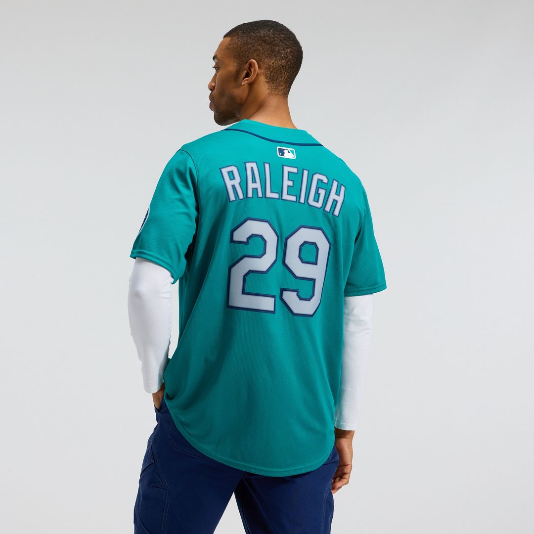 Cal Raleigh Seattle Mariners Nike Home Limited Player Jersey - White