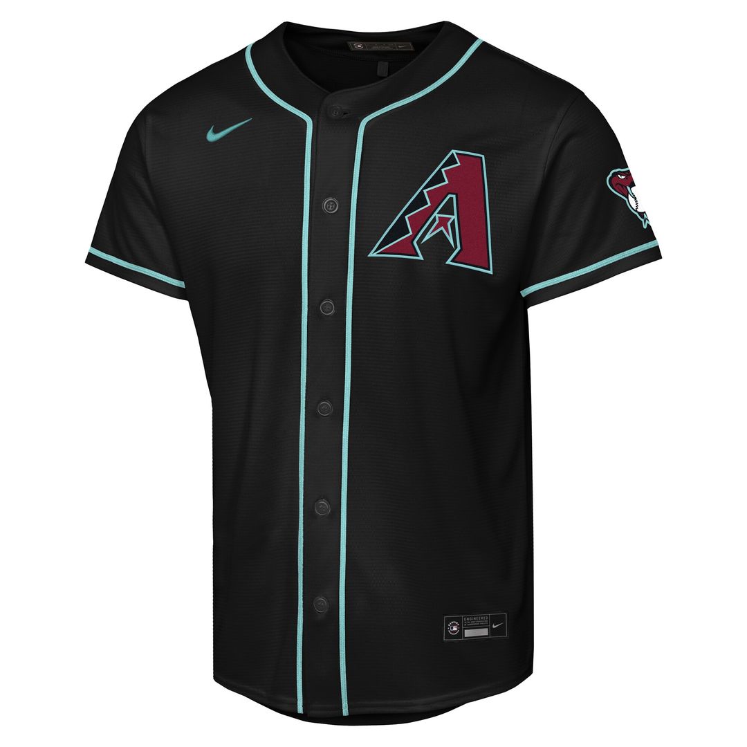Corbin Carroll Arizona Diamondbacks Nike Youth Alternate Stadium Jersey - Black