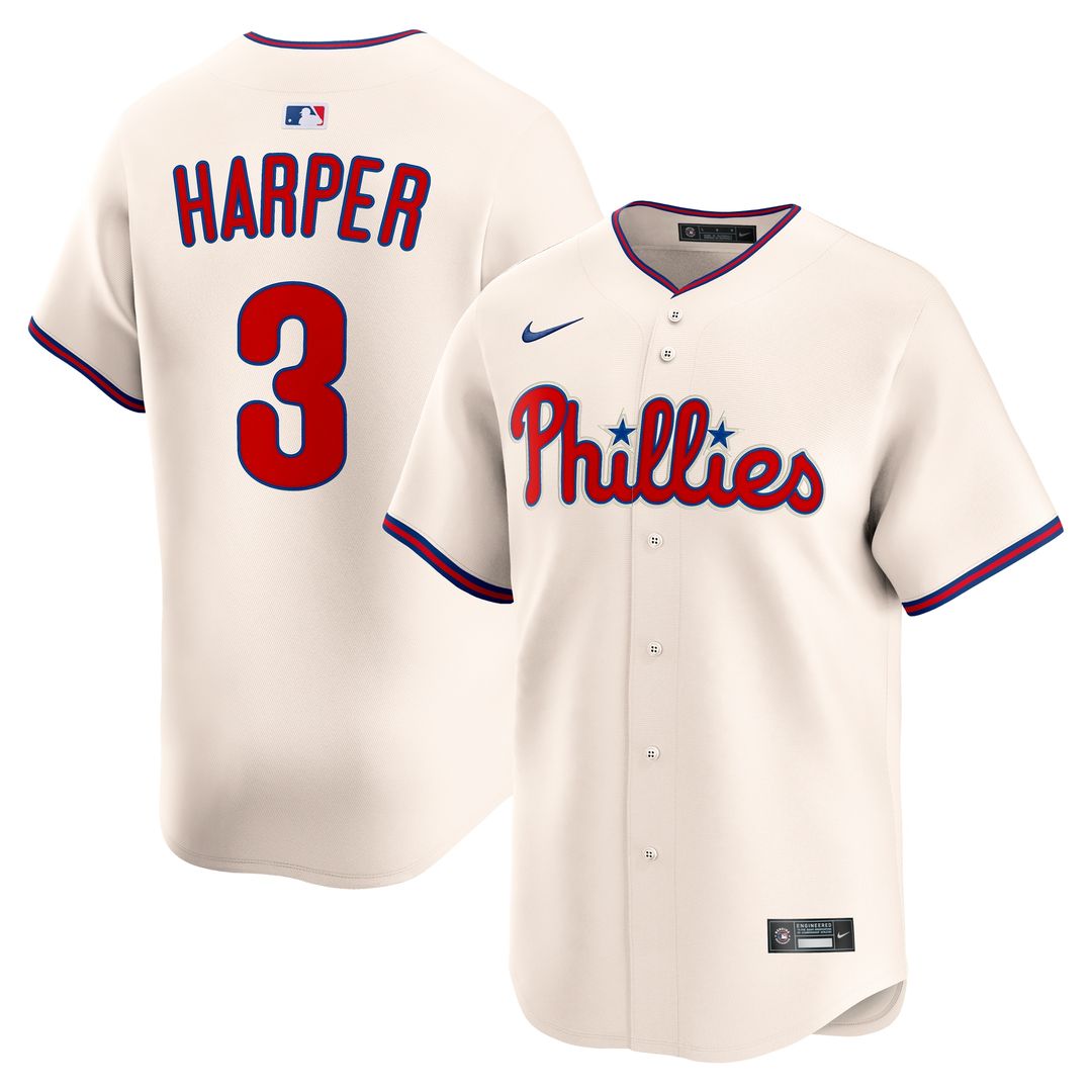 Bryce Harper Philadelphia Phillies Nike Alternate Limited Player Jersey - Light Blue