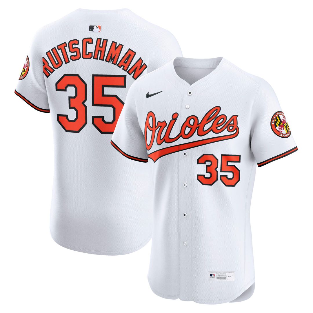 Adley Rutschman Baltimore Orioles Nike Alternate 2 Elite Jersey - Orange