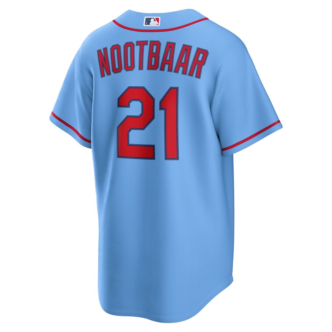 Lars Nootbaar St. Louis Cardinals Nike Alternate Replica Jersey - Light Blue