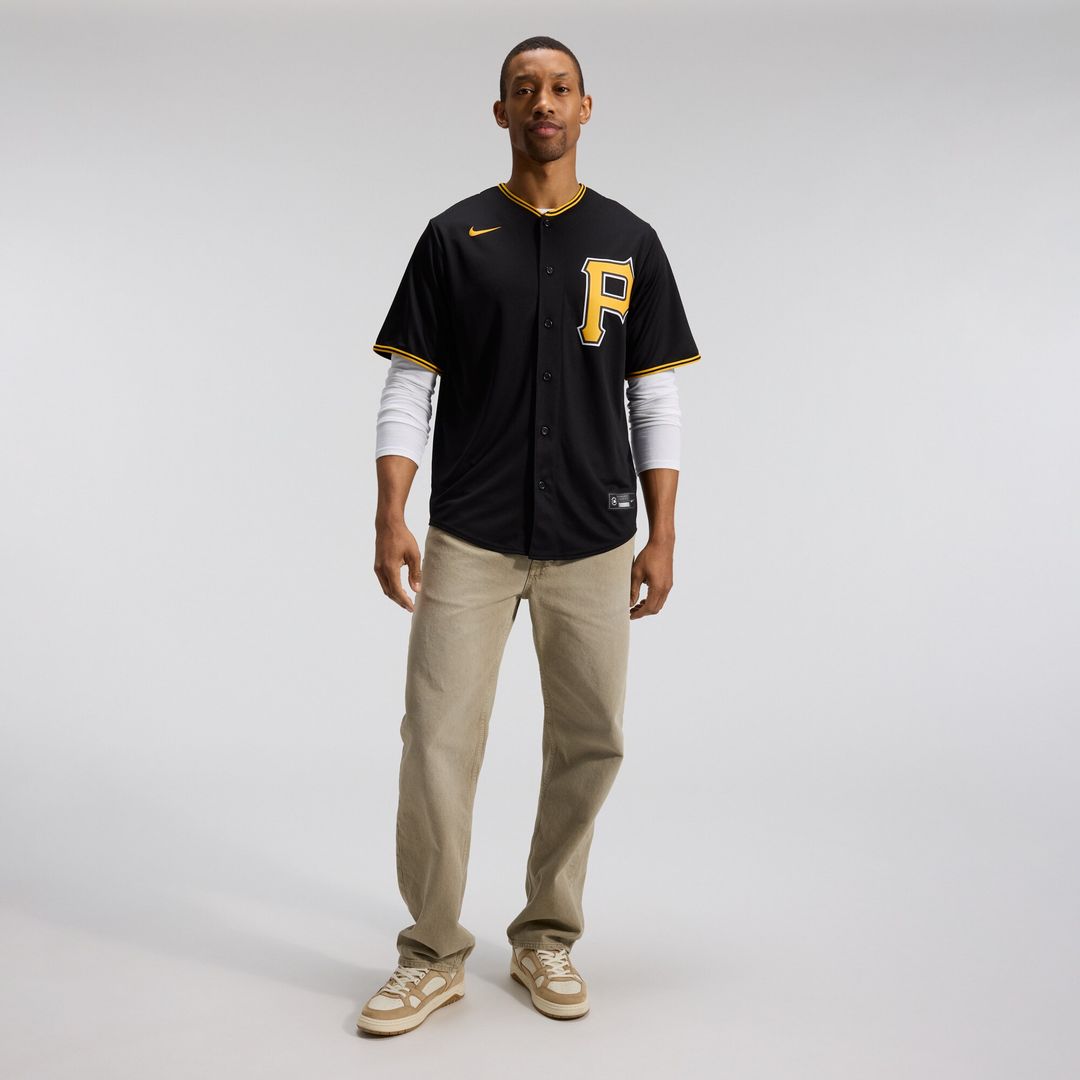 Pittsburgh Pirates Nike Alternate Replica Team Jersey - Black