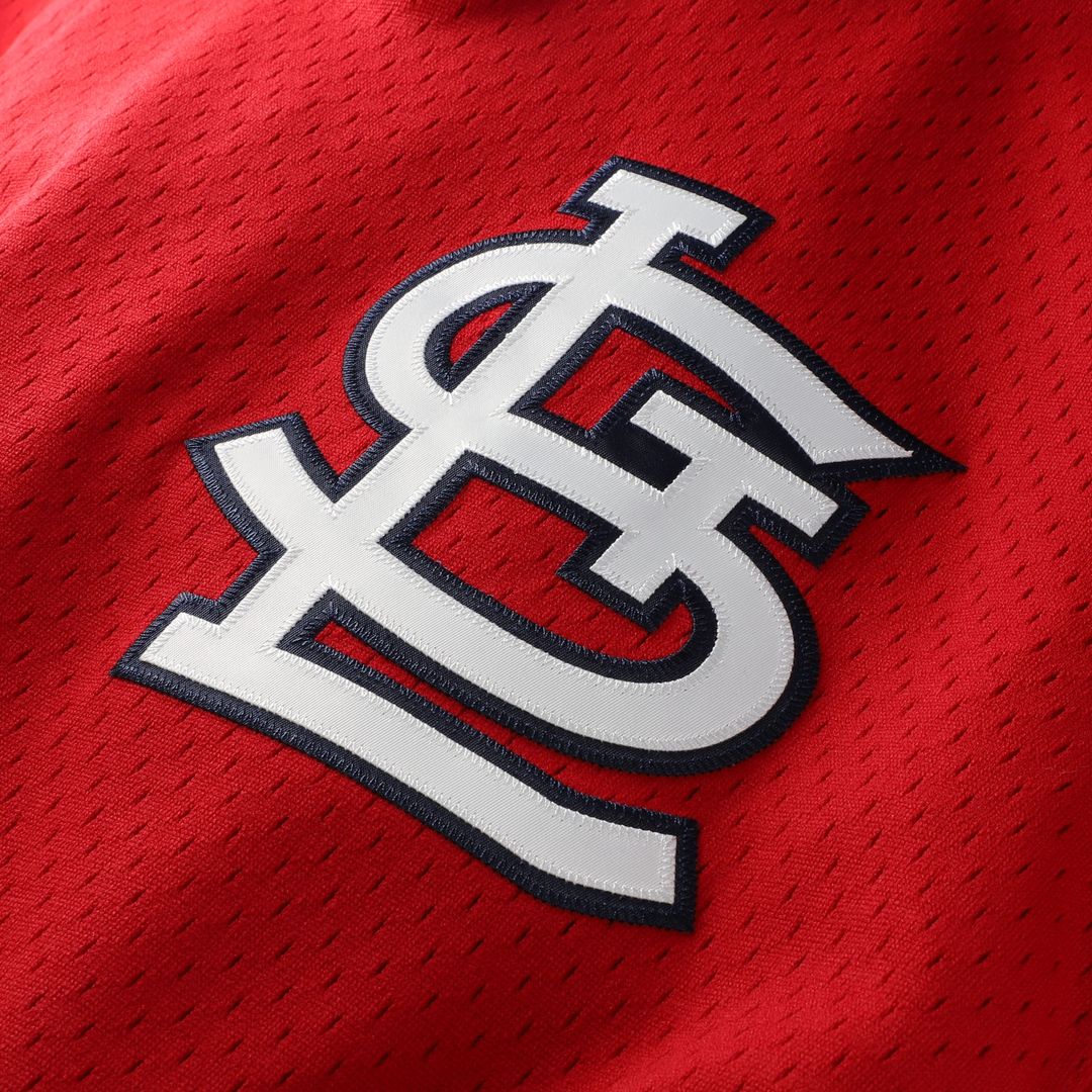 Ozzie Smith St. Louis Cardinals Mitchell & Ness Authentic Batting Practice Jersey - Scarlet