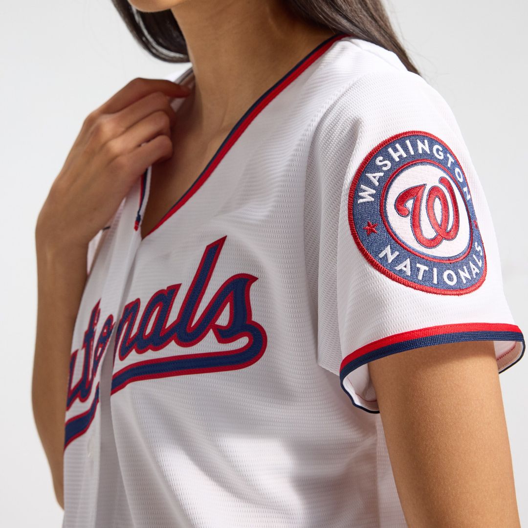 CJ Abrams Washington Nationals Nike Women's Home Replica Player Jersey - White