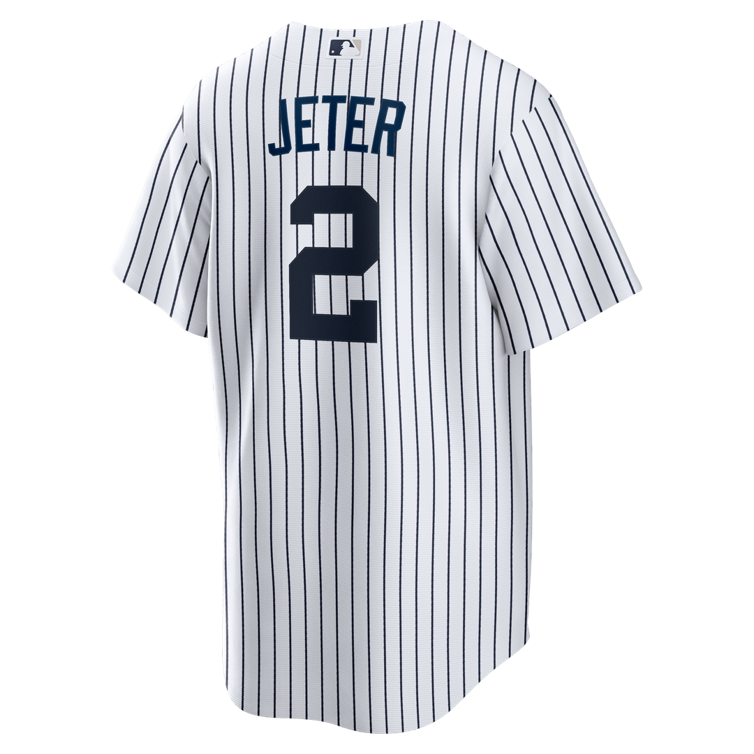 Derek Jeter New York Yankees Nike Home Retired Player Replica Jersey - White
