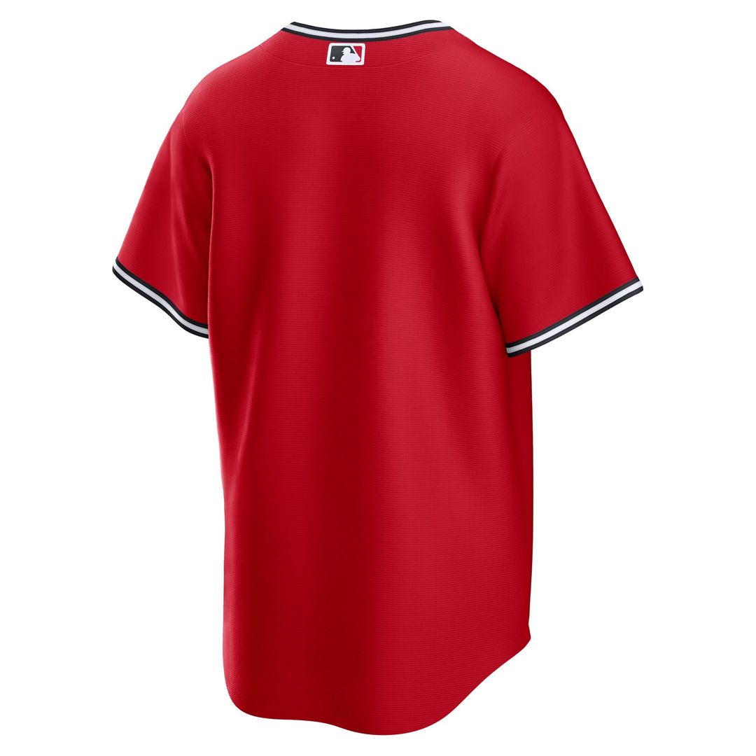 Cleveland Guardians Nike Alternate 2 Replica Jersey - Red