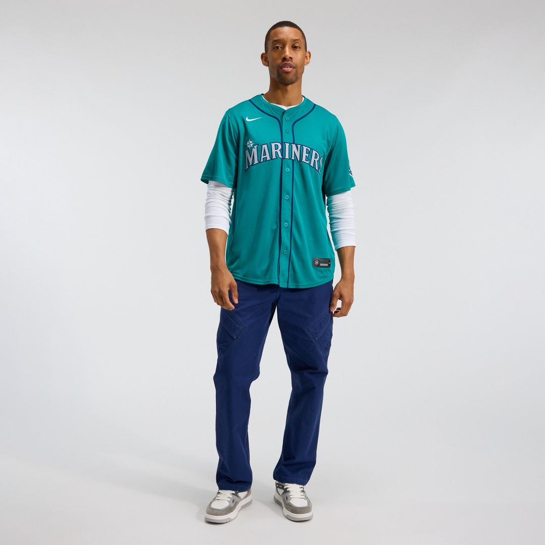 Cal Raleigh Seattle Mariners Nike Alternate Limited Jersey - Teal