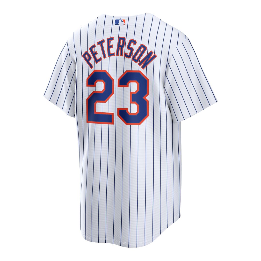 David Peterson New York Mets Nike Home Replica Jersey - White