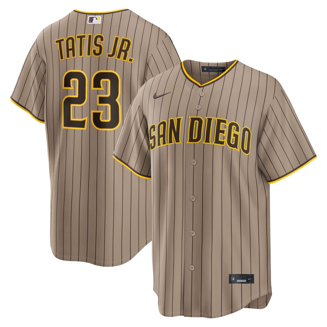 Fernando Tatis Jr. San Diego Padres Nike Alternate Replica Jersey - Sand