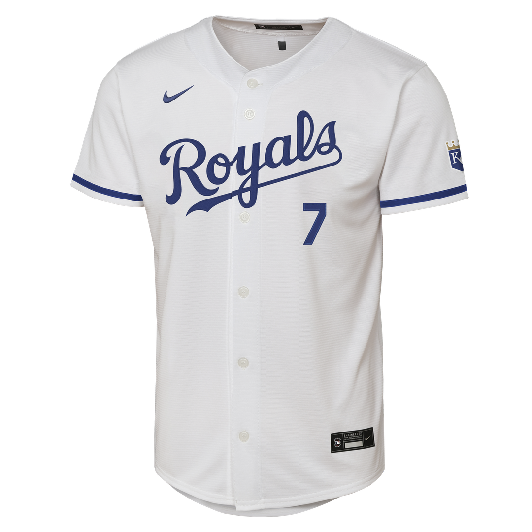 Bobby Witt Jr. Kansas City Royals Nike Youth Home Stadium Jersey - White
