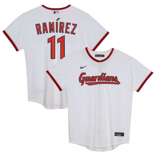 José Ramírez Cleveland Guardians Nike Preschool Home Player Jersey - White