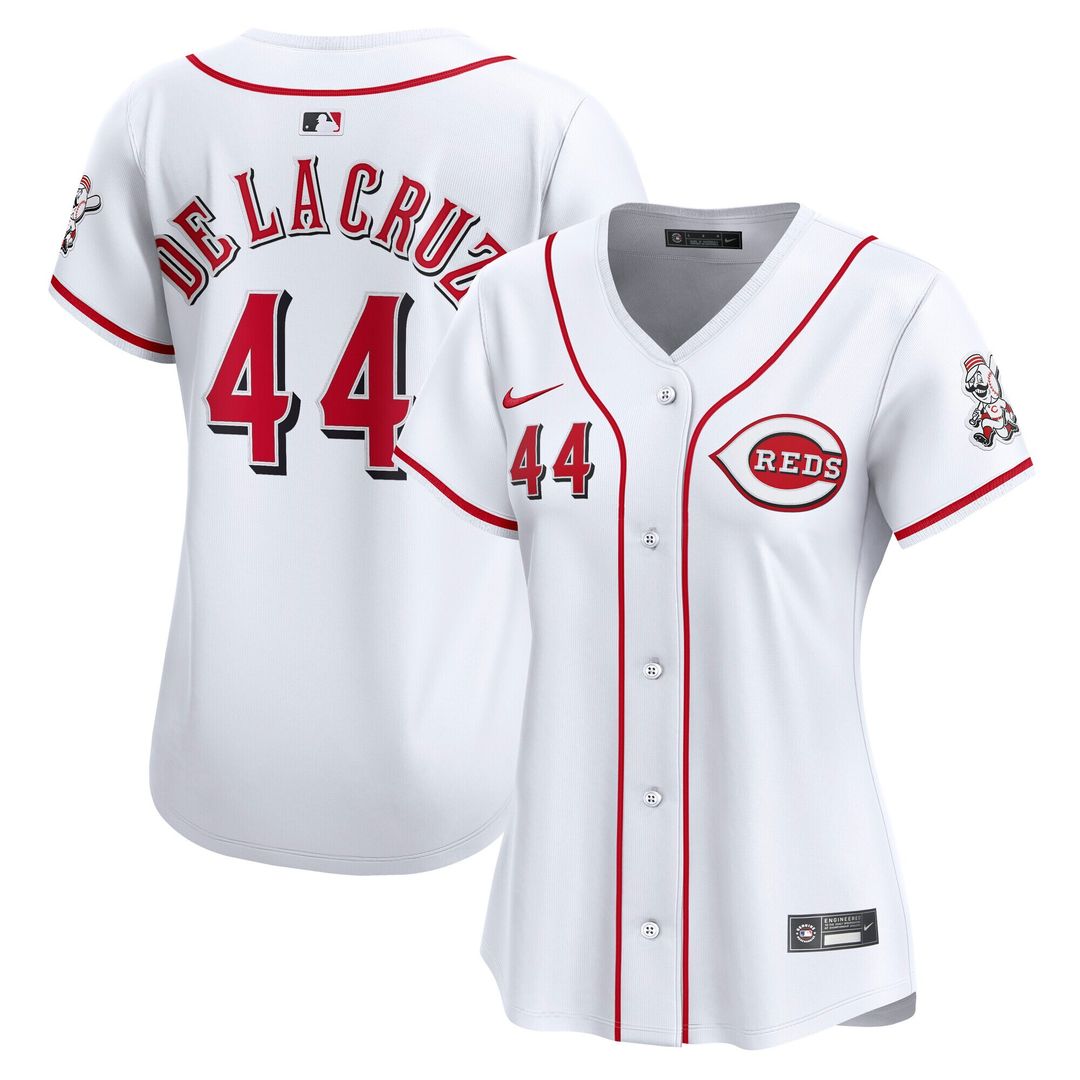 Elly De La Cruz Cincinnati Reds Nike Women's Home Limited Player Jersey - White