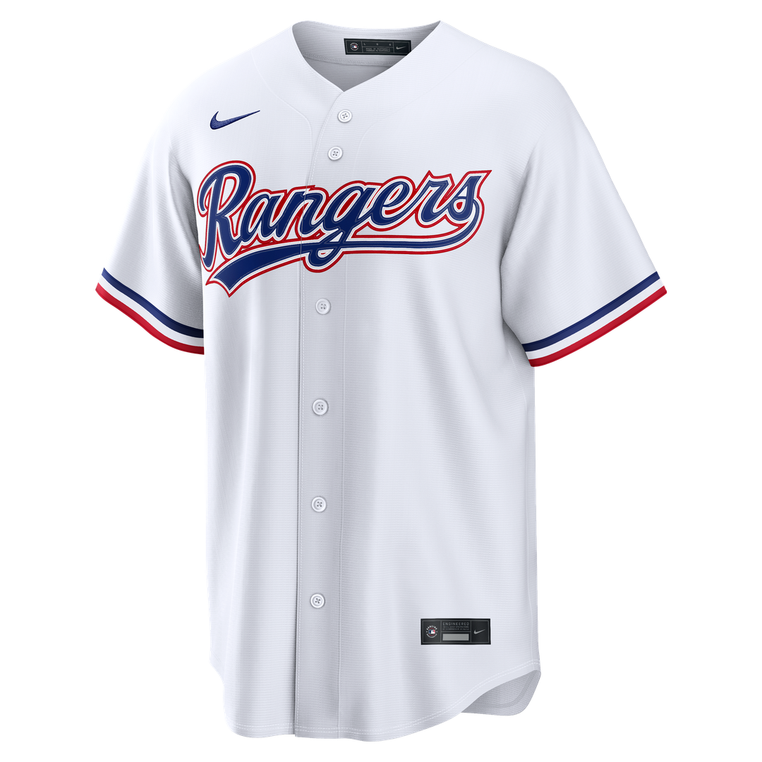 Wyatt Langford Texas Rangers Nike Home Replica Jersey - White