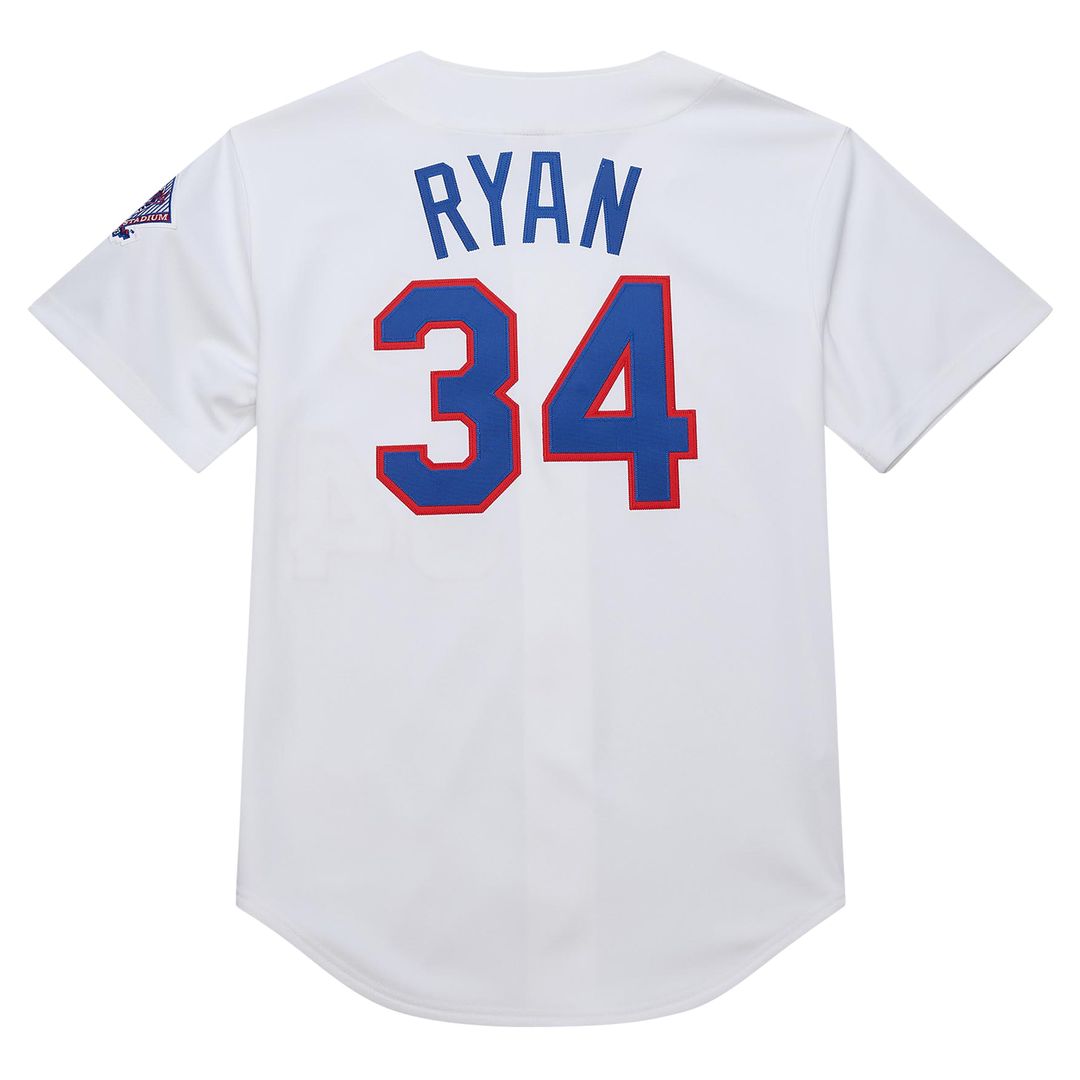 Nolan Ryan Texas Rangers Mitchell & Ness 1993 Cooperstown Collection Authentic Jersey - White