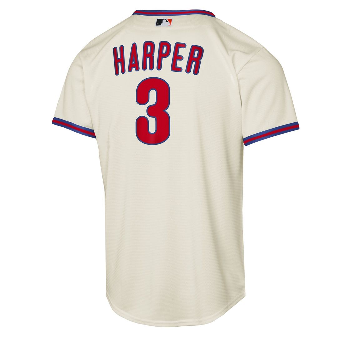 Bryce Harper Philadelphia Phillies Nike Youth Alternate 2 Replica Jersey - Cream