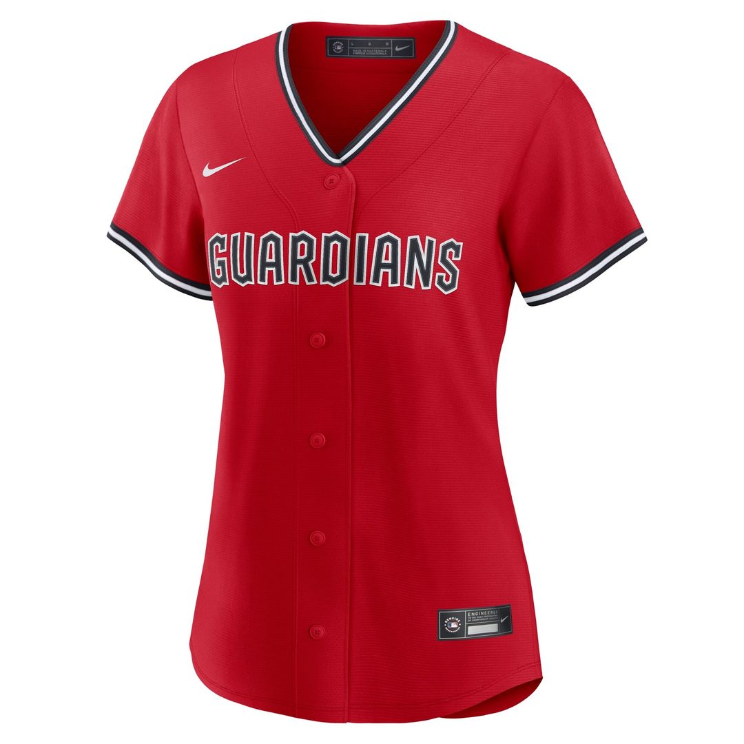 Cleveland Guardians Nike Women's Alternate Replica Jersey - Navy