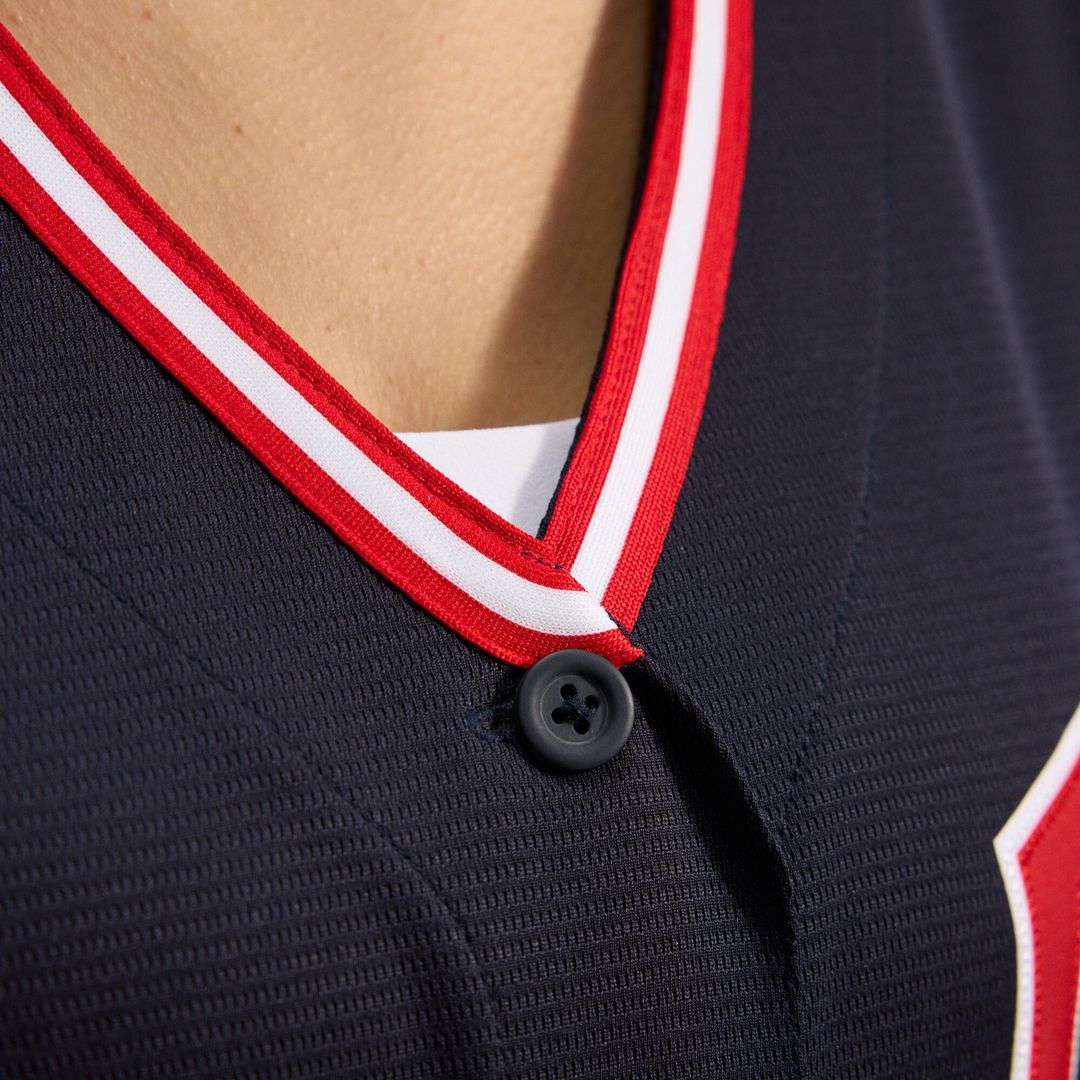 Cleveland Guardians Nike Women's Alternate Replica Jersey - Navy
