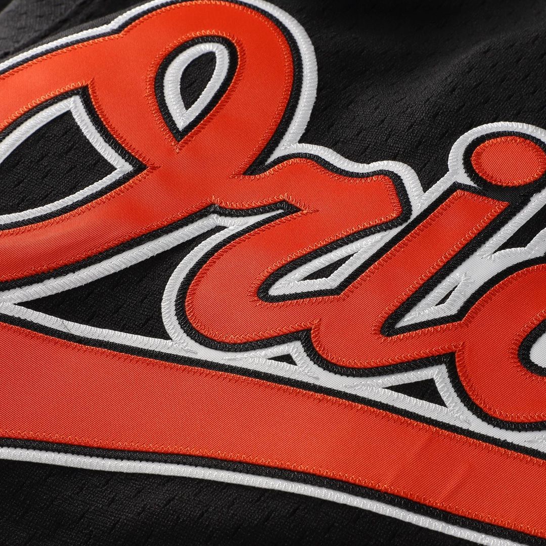 Cal Ripken Jr. Baltimore Orioles Mitchell & Ness Authentic Batting Practice Jersey - Black